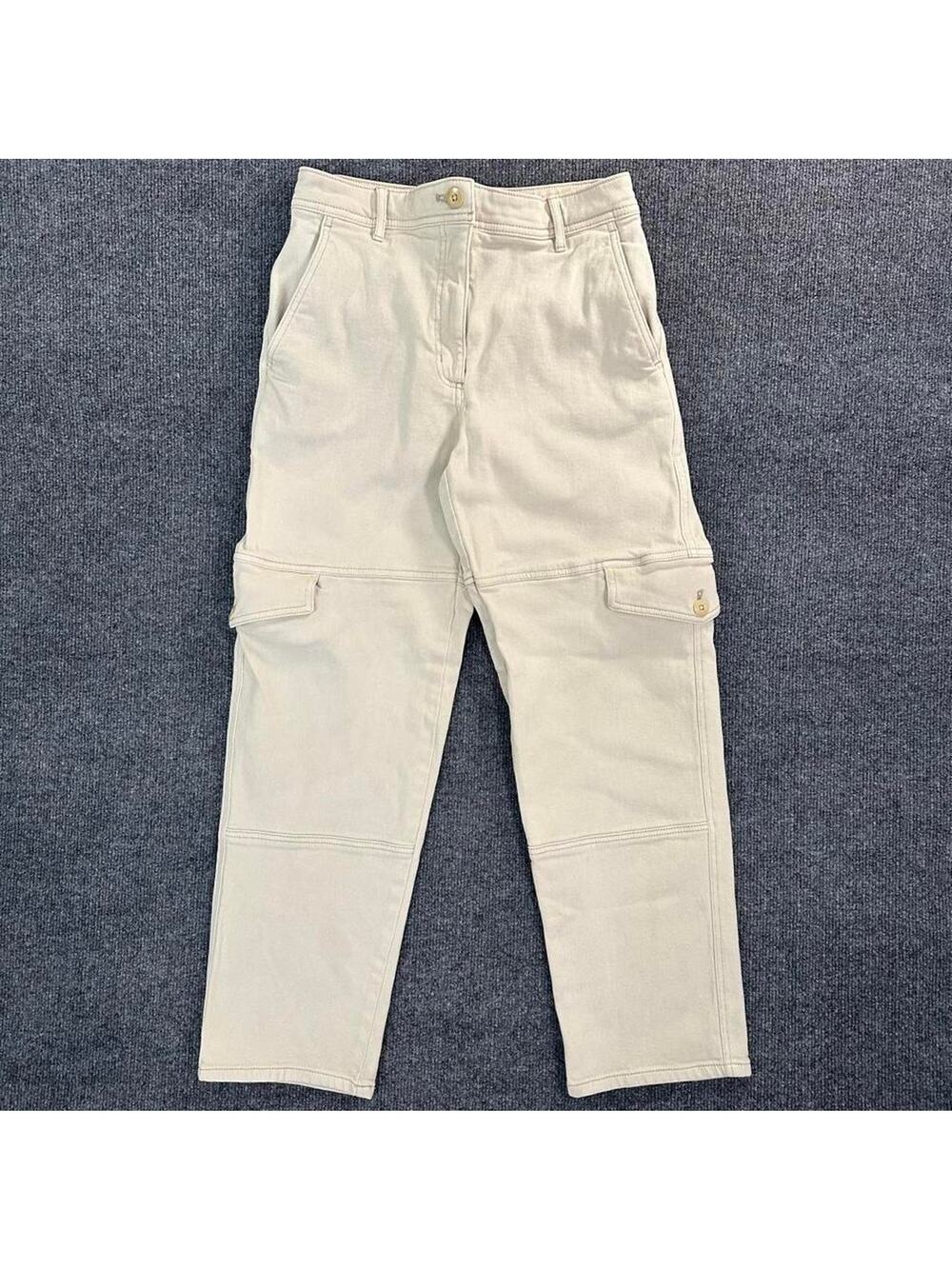 Wilfred Free Artizia Women’s Modern Cargo Pants Double Knee Utility Khakis 6